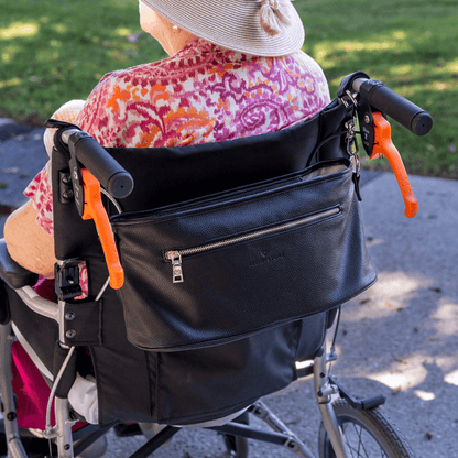 Wheelchair & Walker Caddy (Black)