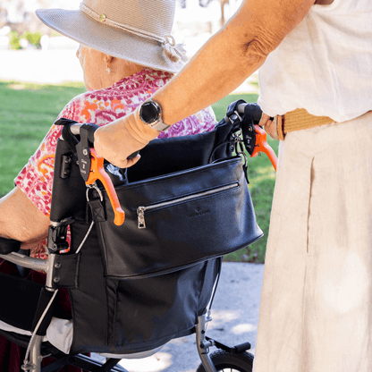 Wheelchair & Walker Caddy (Black)