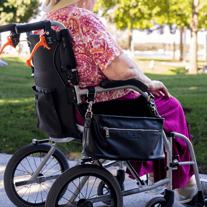 Wheelchair & Walker Caddy (Black)