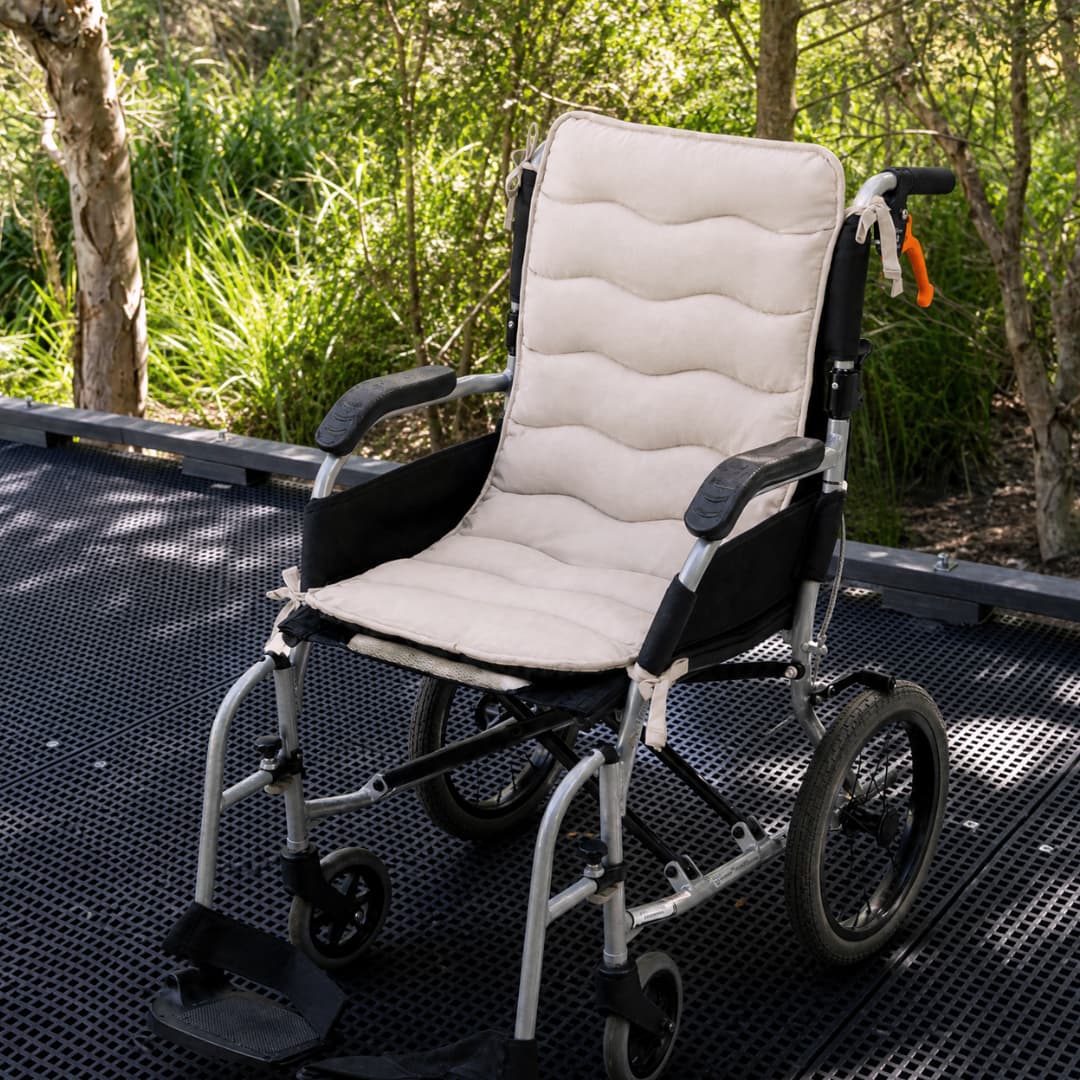 Wheelchair Comfort Seat Cover (French Wheat)
